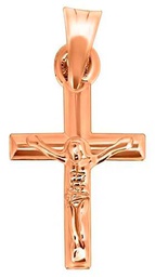 Brilio Colgante Rose Gold Pendant Jesus on The Cross CRS067_AU_R sBR1793 Marca