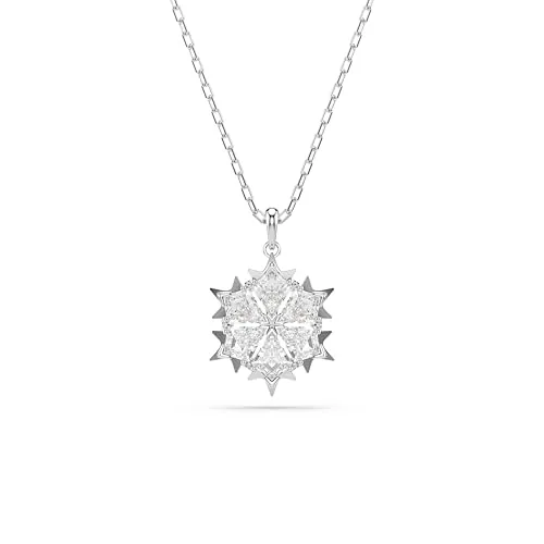 Swarovski Colgante Magic, Copo de nieve, Blanco, B