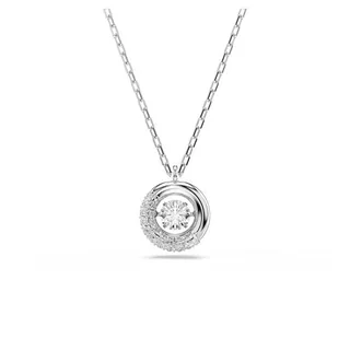Swarovski Colgante de dextera, cristal, Rhodium chapado