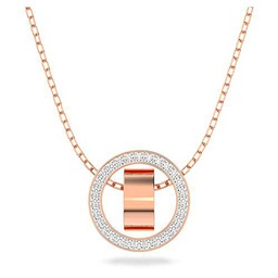 Swarovski Colgante Hueco Pequeño Oro Rosa Cristal brillante