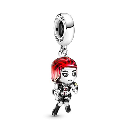 PANDORA Colgante de Marvel "Black Widow" de plata 790785C01.