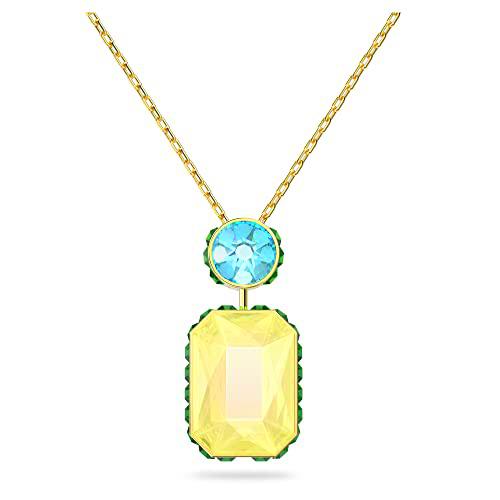 Swarovski Colgante Orbita, corte octágono, multicolor