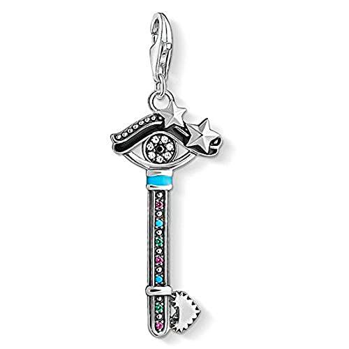 Thomas Sabo - Colgante Charm de Mujer "Llave del corazón Charm Club"