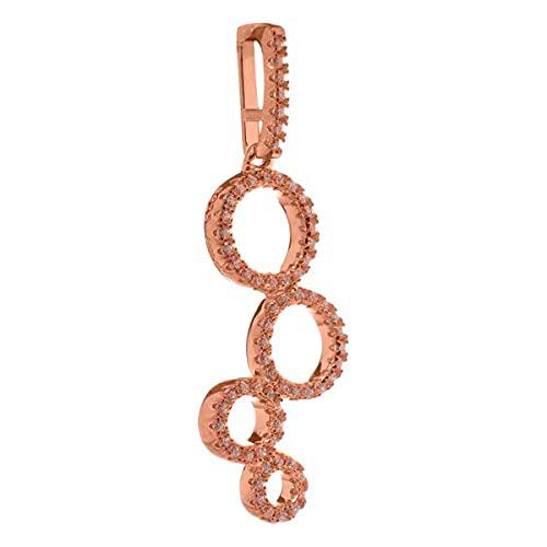 Colgante de mujer de plata de ley de la marca Folli Follie