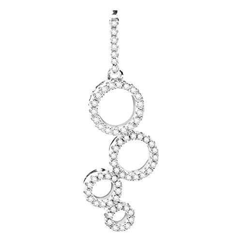 Colgante de mujer de plata de ley de la marca Folli Follie