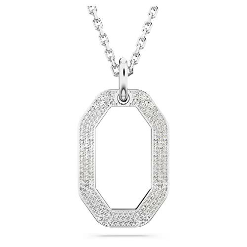 Swarovski Colgante Dextera, Forma octagonal, Pavé, Blanco