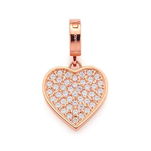 Leonardo 019628 - Colgante con forma de corazón (15 x 25 mm)