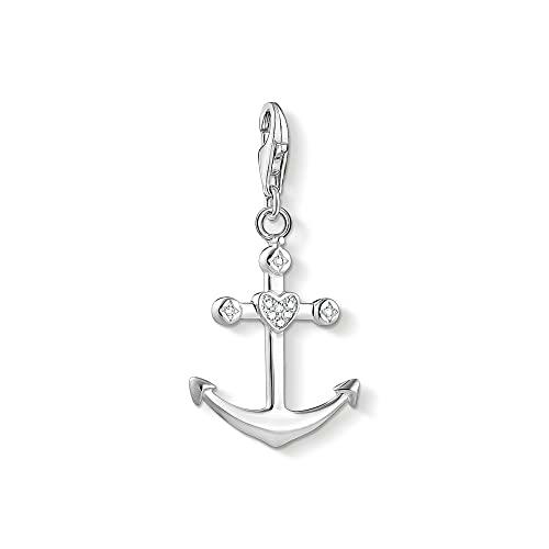 Thomas Sabo Colgante para mujer, plata de ley 925, diseño de ancla 1731-051-14