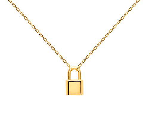 PDPAOLA - Collar Bond - Plata de Ley 925 Bañada en Oro de 18k