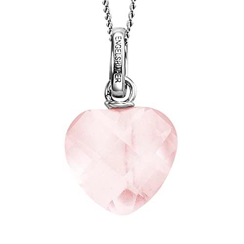 Engelsrufer Collar para mujer de plata de ley con colgante en forma de corazón