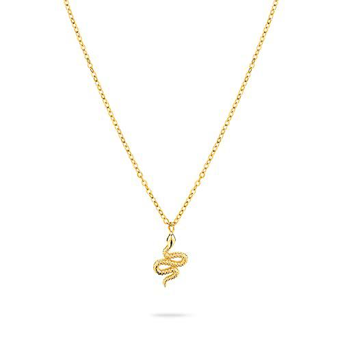 Apple of Eden Collar AJ-0014-N-46 IP Gold, 46 cm, Acero inoxidable