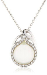 Orphelia Jewelry ZH-4569 - Colgante de plata de ley con circonita