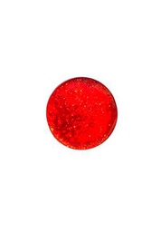 Ellen Kvam - Colgante de círculo ártico, color rojo