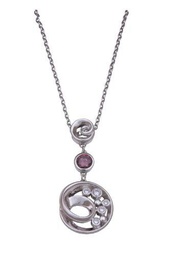 Orphelia Jewelry ZH-4493 - Colgante de plata de ley con circonita