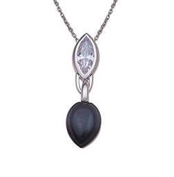 Orphelia Jewelry ZH-4531 - Colgante de plata de ley con circonita