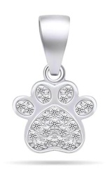 Brilio Colgante Charming Silver Pendant with zircons Paw PT85W sBS2275 Marca