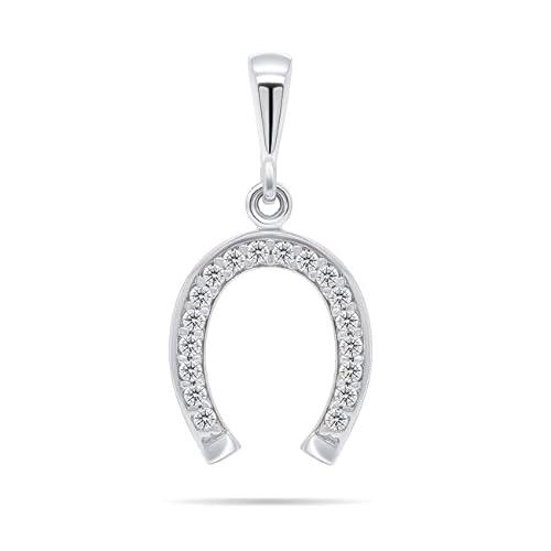 Brilio Colgante Timeless Silver Horseshoe Pendant with zircons PT49W sBS1793 Marca