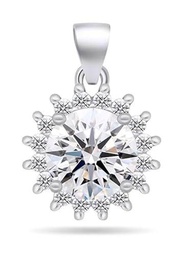 Brilio Colgante Sparkling Silver Pendant with Clear zircons PT97W sBS2302 Marca