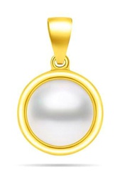Brilio Colgante Minimalist Gold Plated Genuine Pearl Pendant PT89Y sBS2288 Marca
