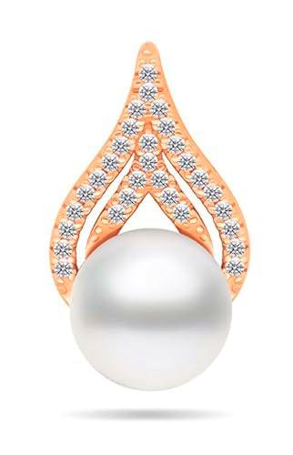 Brilio Colgante Elegant Pearl Pendant in Gold-Plated Sterling Silver PT93R sBS2296 Marca