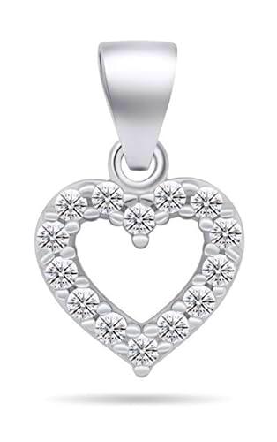 Brilio Colgante Sparkling Silver Pendant with zircons Small Heart PT86W sBS2278 Marca
