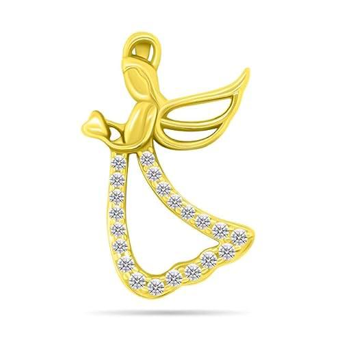 Brilio Colgante Delicate Gold-Plated Pendant Angel PT113Y sBS2940 Marca