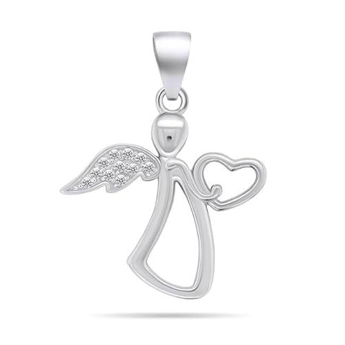 Brilio Colgante Beautiful Silver Pendant Angel PT120W sBS2949 Marca