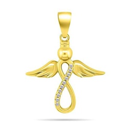 Brilio Colgante Charming Gold-Plated Pendant Angel PT112Y sBS2938 Marca