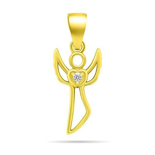 Brilio Colgante Decent Gold-Plated Pendant Angel PT122Y sBS2954 Marca