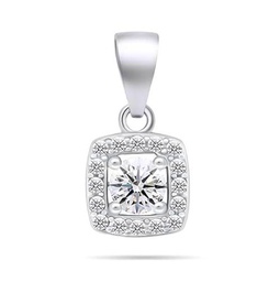 Brilio Colgante Sparkling Silver Pendant with Clear zircons PT119W sBS2948 Marca