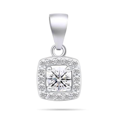 Brilio Colgante Sparkling Silver Pendant with Clear zircons PT119W sBS2948 Marca