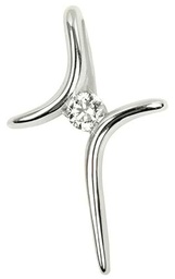 Brilio Colgante Silver Pendant Cross with Crystal 446001 00343 04 sBS0205 Marca