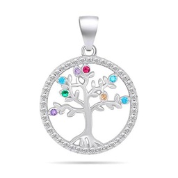 Brilio Colgante Shiny Silver Pendant Tree of Life PT114W sBS2942 Marca