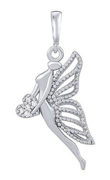 Silvego Colgante Silver Pendant Angel Auriel with Clear Brilliance Zirconia PRGPAP0633PS sSL3758 Marca