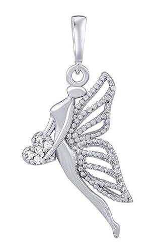 Silvego Colgante Silver Pendant Angel Auriel with Clear Brilliance Zirconia PRGPAP0633PS sSL3758 Marca