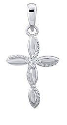 Silvego Colgante Charming Silver Pendant Cross with zircons Darius FW3968 sSL3625 Marca