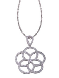 Orphelia Jewelry ZH-4512 - Colgante de plata de ley con circonita