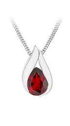MOISS Colgante Elegant Silver Pendant with Garnet PG000032 sMM0034 Marca