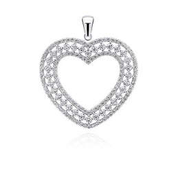 Brilio Colgante Luxury Silver Heart Pendant with zircons PT18W sBS1107 Marca
