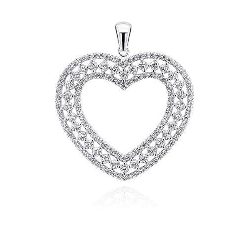 Brilio Colgante Luxury Silver Heart Pendant with zircons PT18W sBS1107 Marca