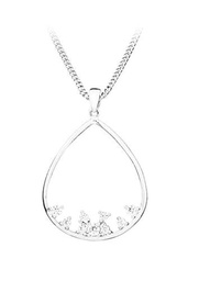 MOISS Colgante Stunning Silver Pendant with zircons P0000610 sMM0023 Marca