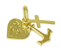 Brilio Colgante Gold Pendant Love, Faith, Hope 745 242 001 00077 0000000 sBR1695 Marca