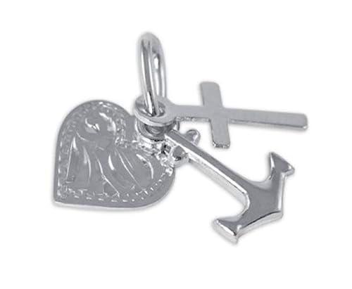 Brilio Colgante Pendant Love, Faith, Hope, White Gold 242 001 00077 07 sBR0884 Marca