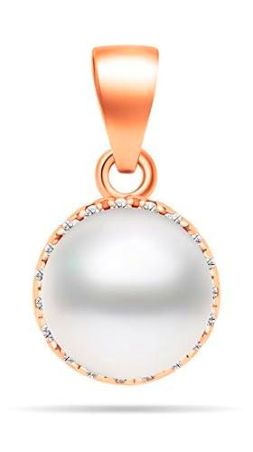 Brilio Colgante Bronze Pearl Pendant with zircons PT77R sBS2260 Marca