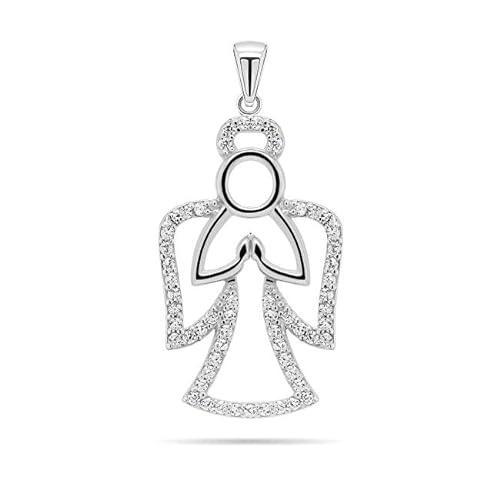 Brilio Colgante Gentle Silver Pendant Angel PT38W sBS1357 Marca