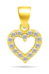 Brilio Colgante Sparkling Gold Plated Cubic Zirconia Small Heart Pendant PT86Y sBS2279 Marca