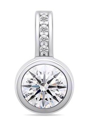 Brilio Colgante Unique Silver Pendant with Clear zircons PT91W sBS2575 Marca