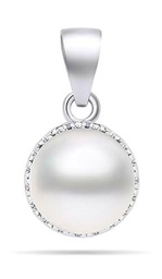 Brilio Colgante Silver Pearl Pendant with zircons PT77W sBS2258 Marca