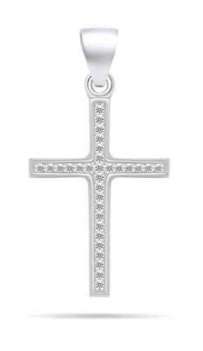 Brilio Colgante Timeless Silver Pendant with zircons Cross PT78W sBS2261 Marca
