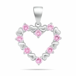 Brilio Colgante Gentle Silver Pendant with Pink zircons PT19WP sBS1111 Marca
